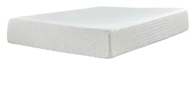 12 Inch Chime Memory Foam Mattress White by Ashley Furniture