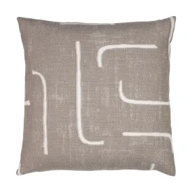 20" Square Elaine Smith Pillow  Instinct Taupe