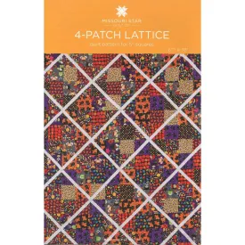 4-Patch Lattice Quilt Pattern by Missouri Star