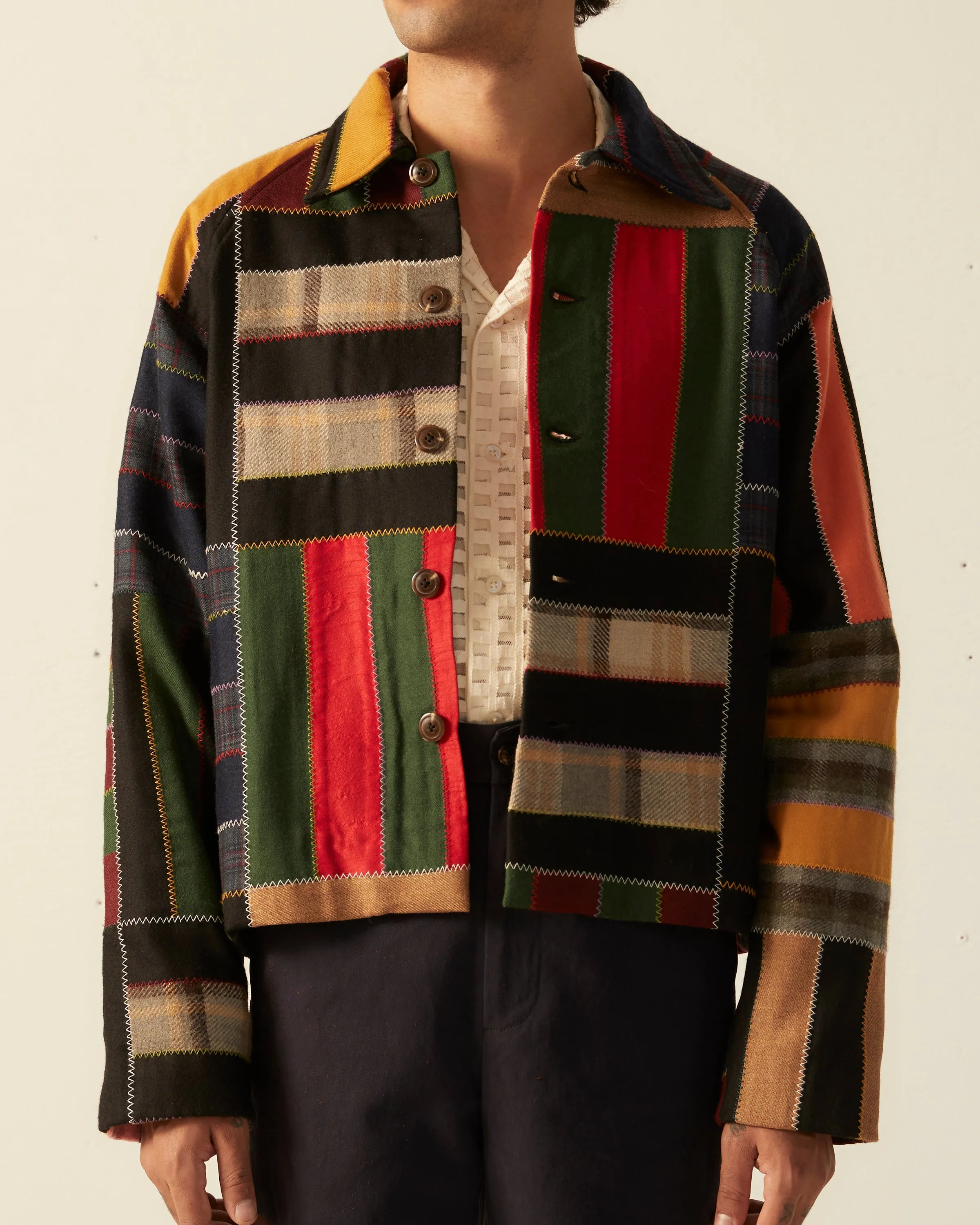 5-Bar Quilt Jacket