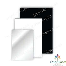 Acrylic Blank Sheet- Select Your Thickness (1.5mm, 2mm, 3mm)