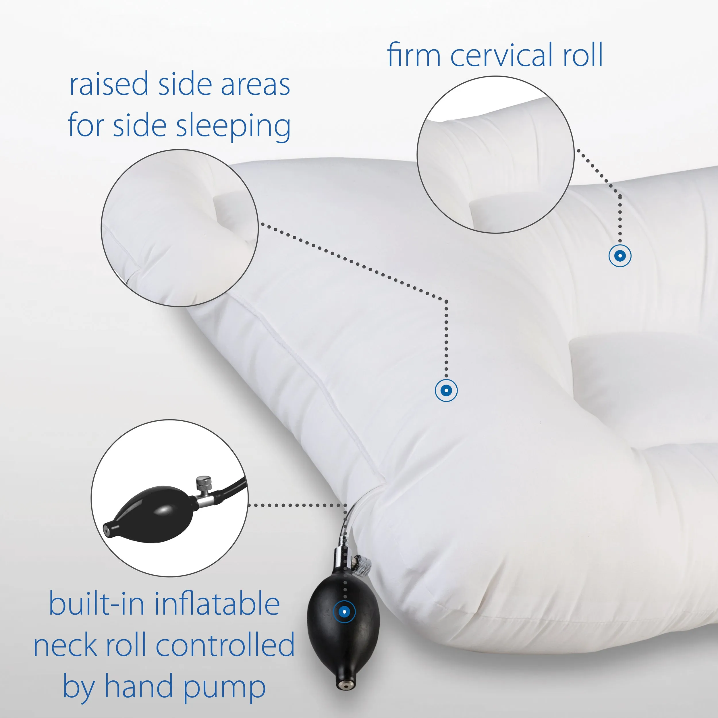 Air-Core Adjustable Tri-Core Pillow