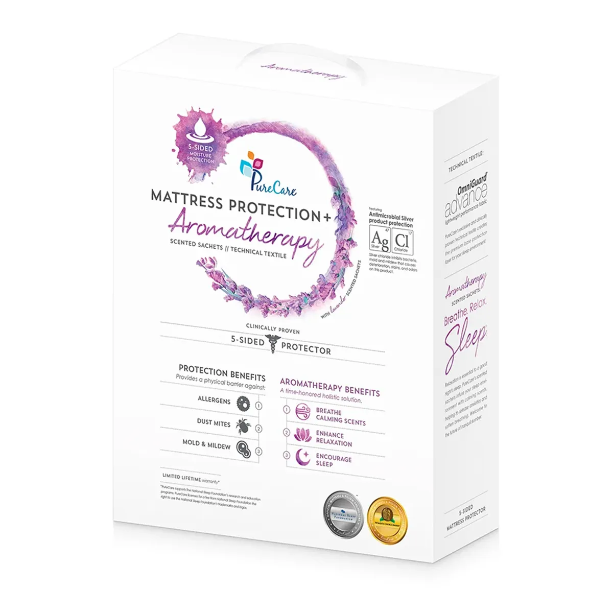 Aromatherapy Mattress Protector By Purecare