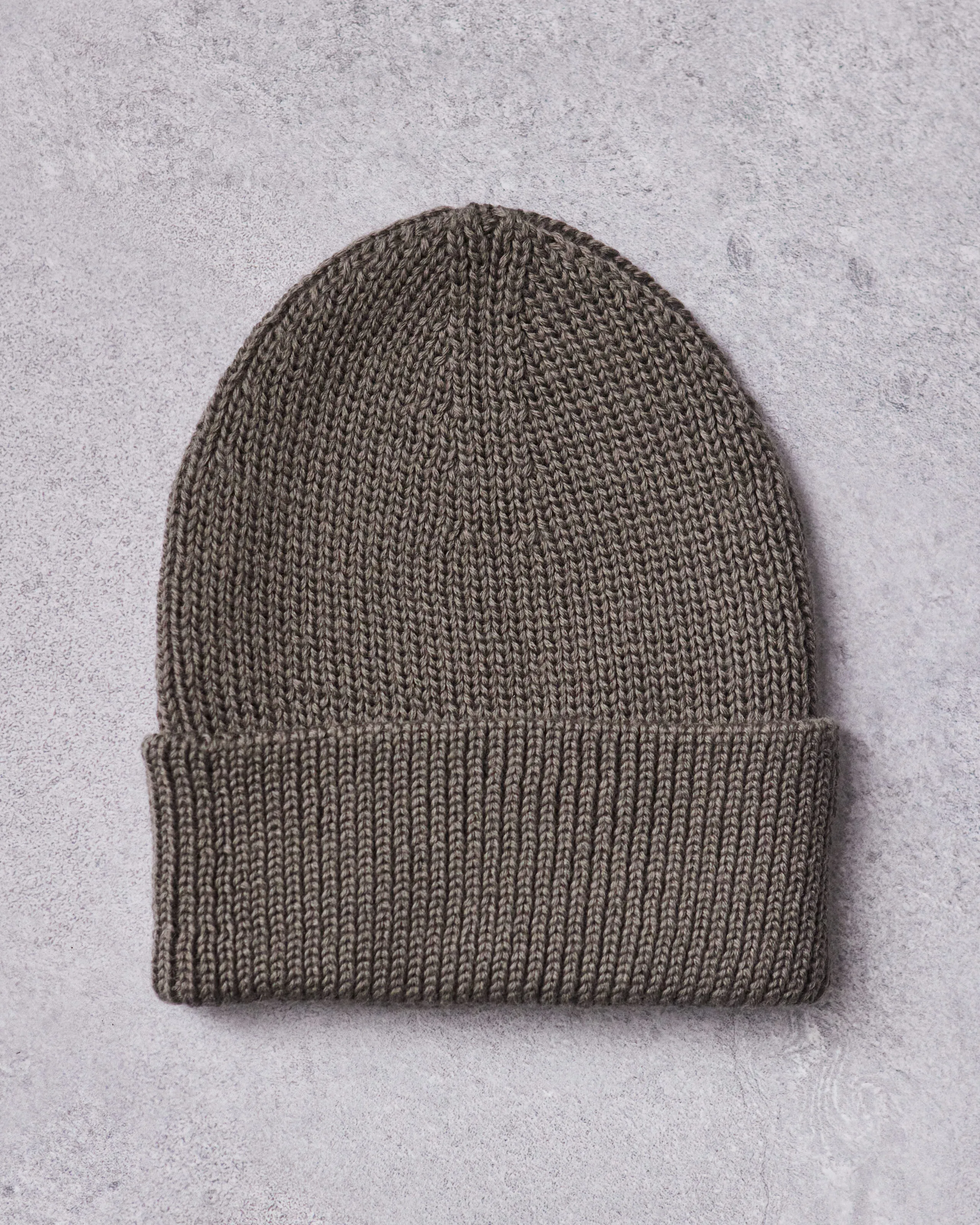 Arpenteur Wool Beanie, Warm Grey