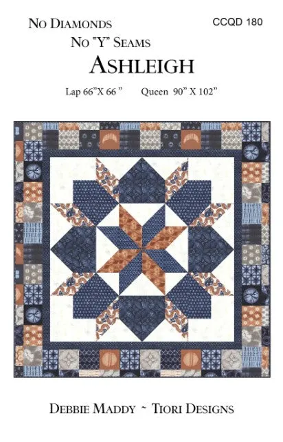 ASHLEIGH - Calico Carriage Quilt Designs Pattern CCQD180