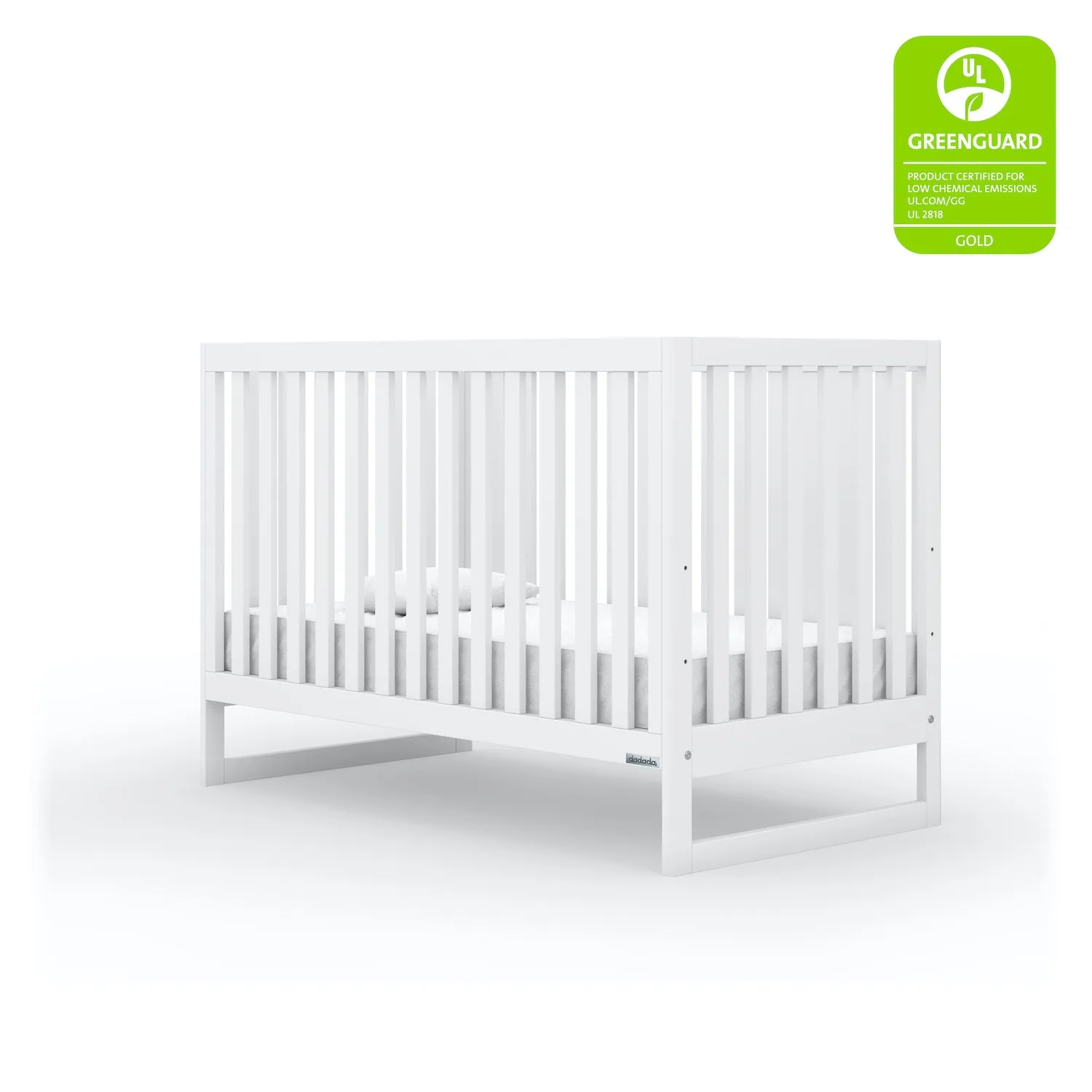 Austin 3-in-1 Convertible Crib - White