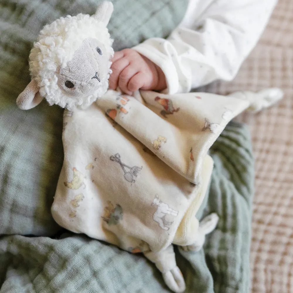 Baby Comforter Toy - Farmyard Lamb