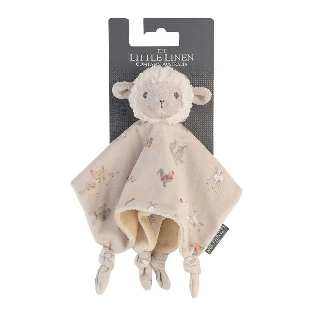 Baby Comforter Toy - Farmyard Lamb