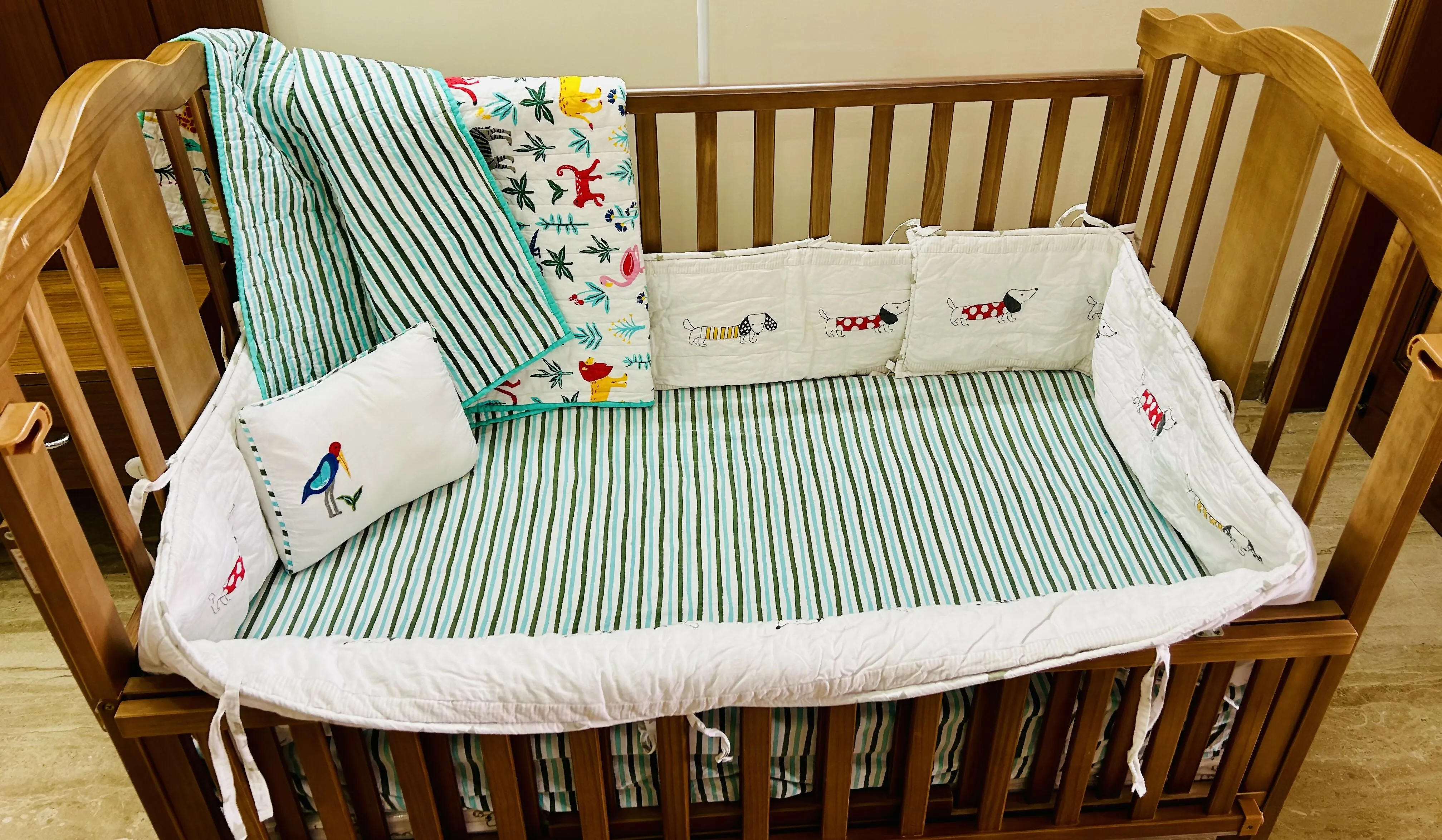 Baby cot, Dimensions - 48×24 inches