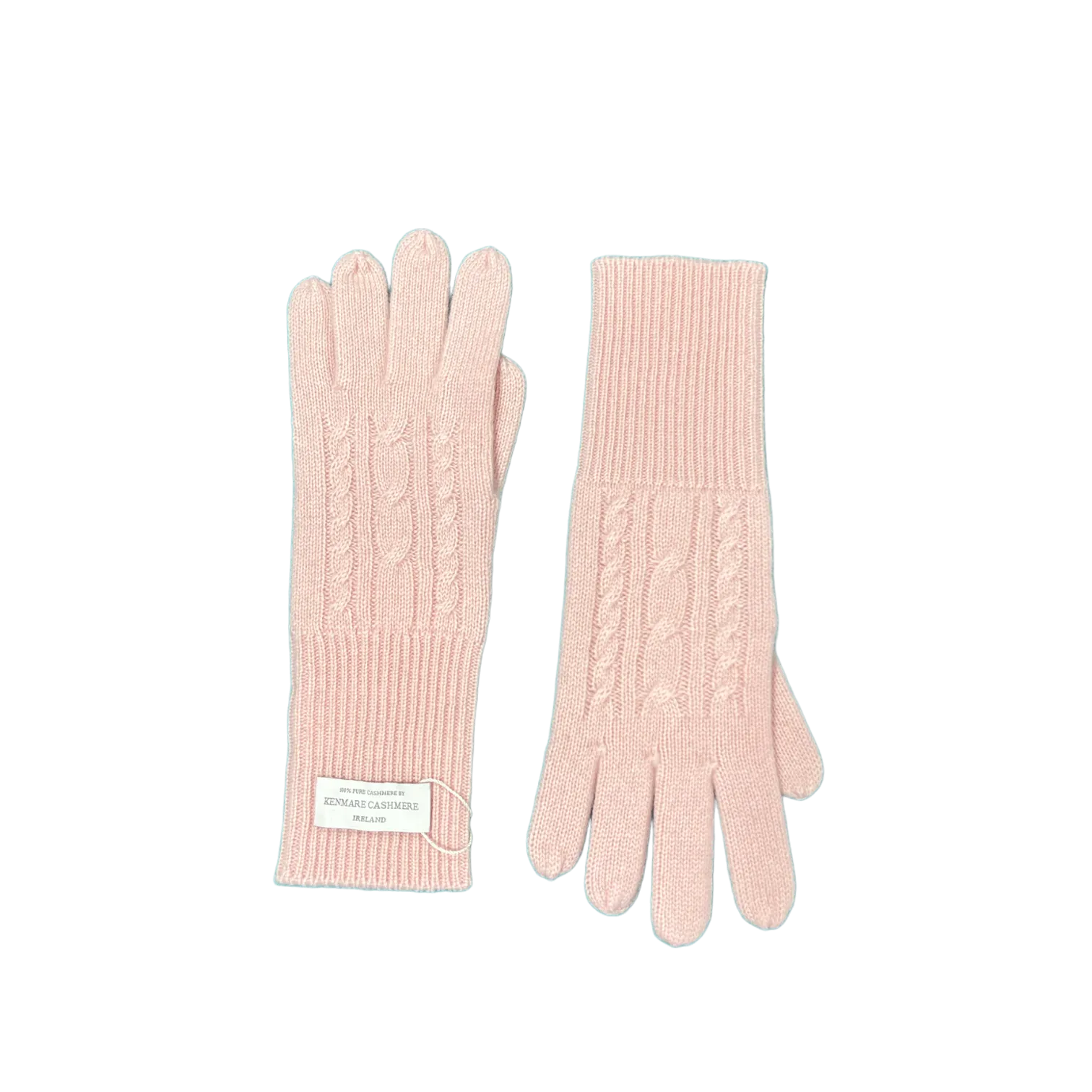 Baby Pink Cashmere Gloves