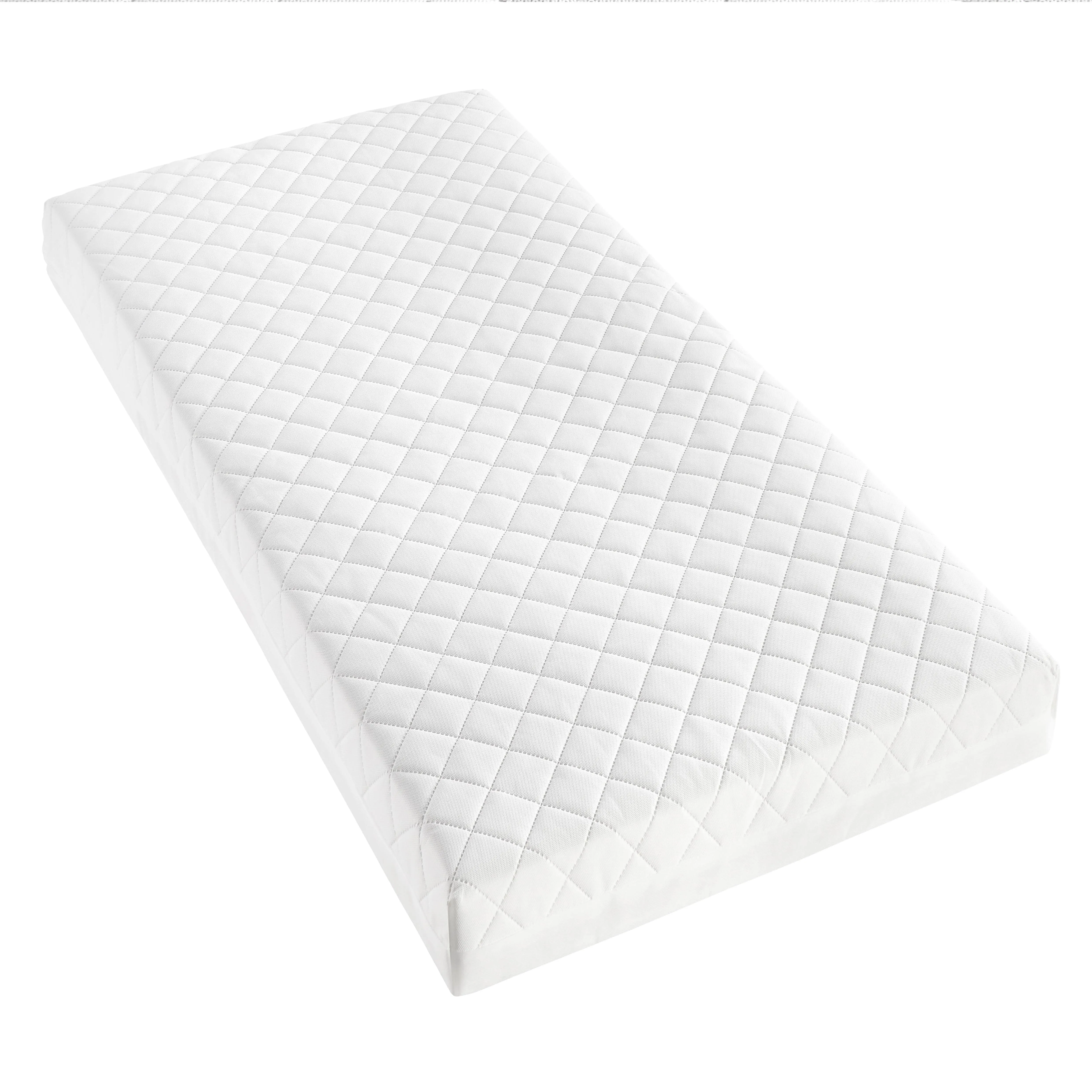 Babymore Deluxe Sprung Cot Bed Mattress - 140 x 70 x 10 CM