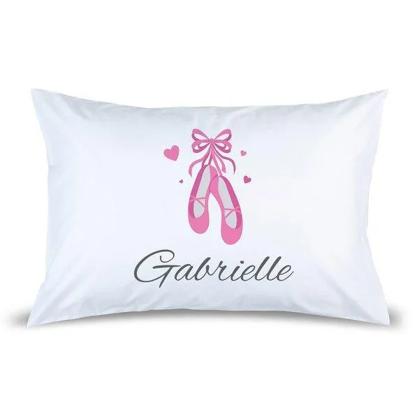 Ballet Shoes Pillow Case