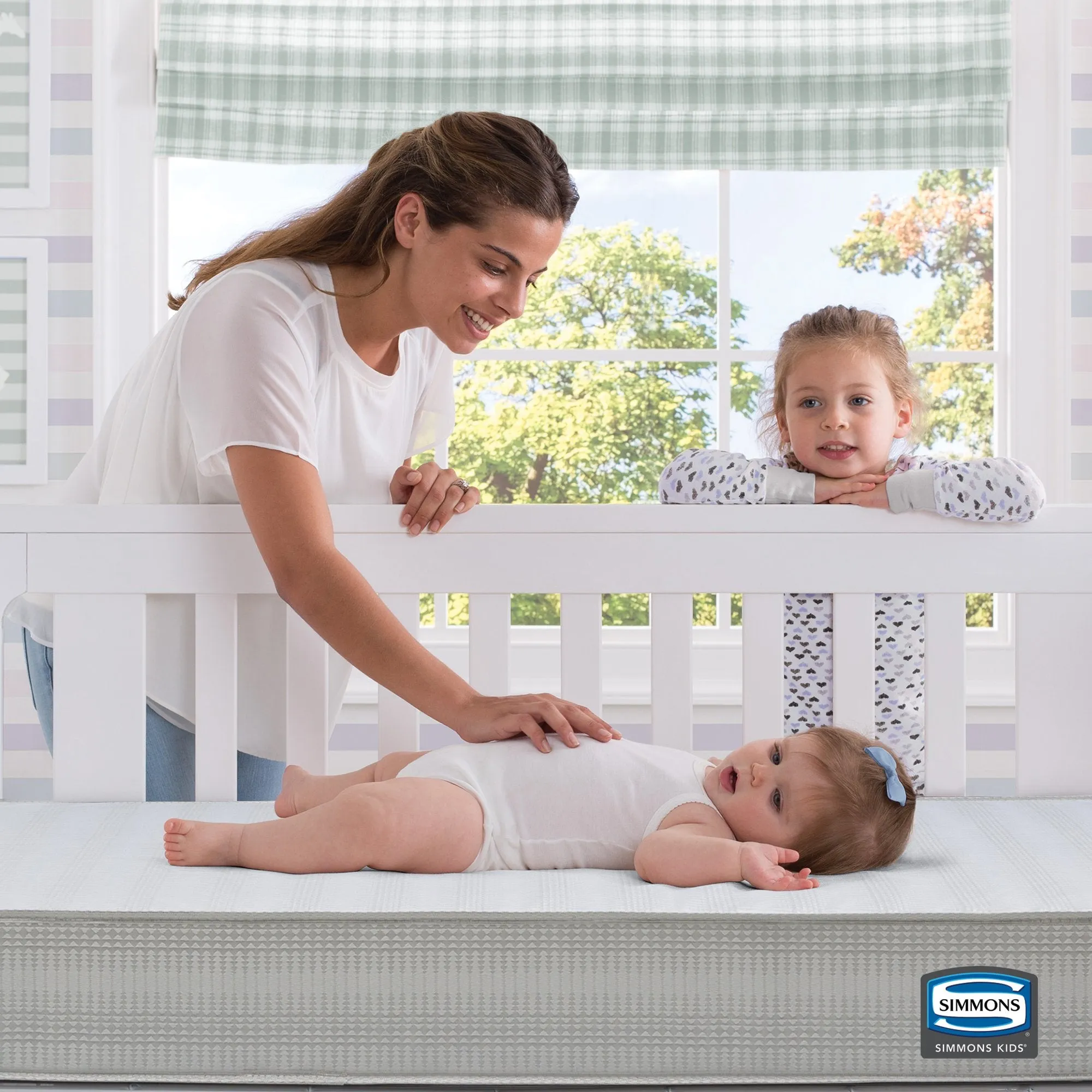 Beautyrest Silver Slumber Nights Crib and Toddler Mattress