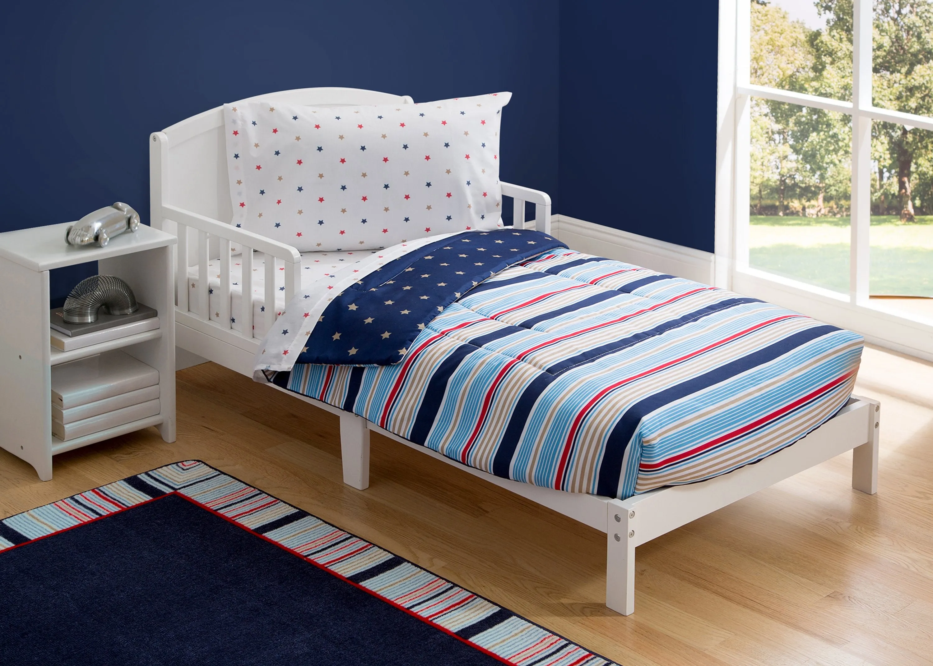 Boys 4-Piece Toddler Bedding Set