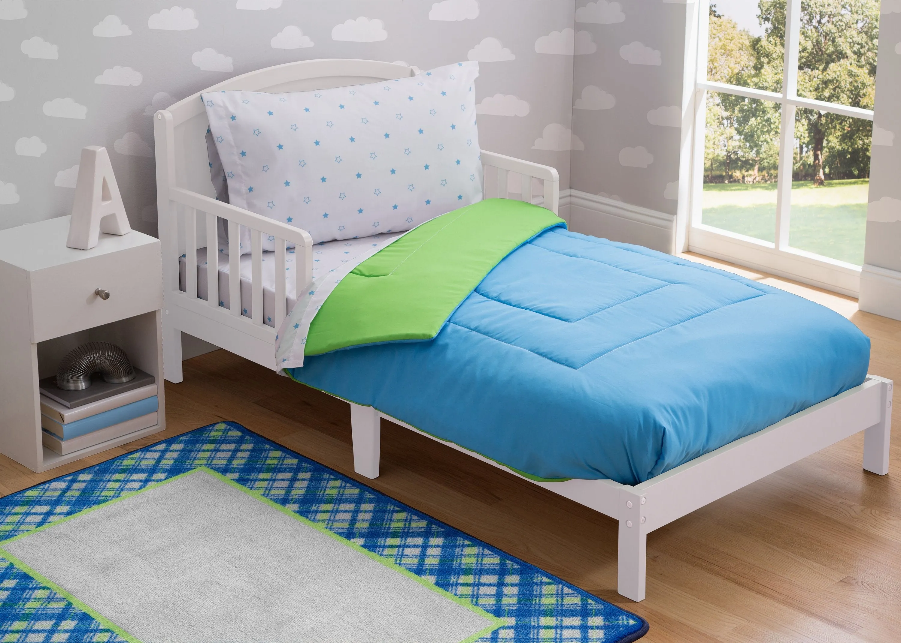 Boys 4-Piece Toddler Bedding Set