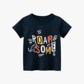 Boys T Shirt Kids Children Tops Cotton Clothing Short