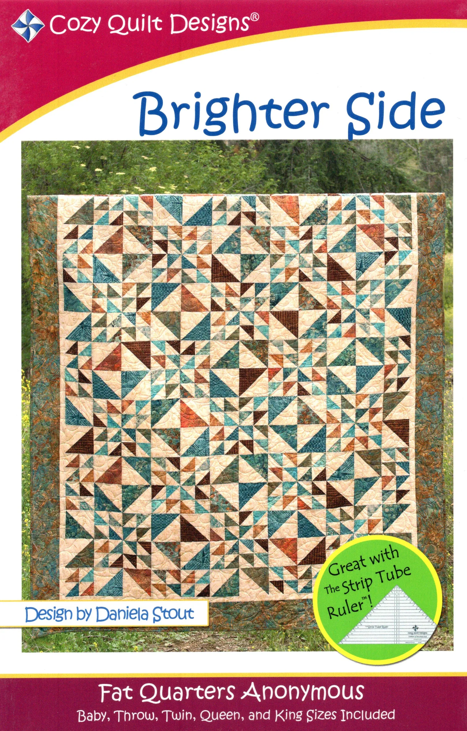 BRIGHTER SIDE - Cozy Quilt Designs Pattern DIGITAL DOWNLOAD