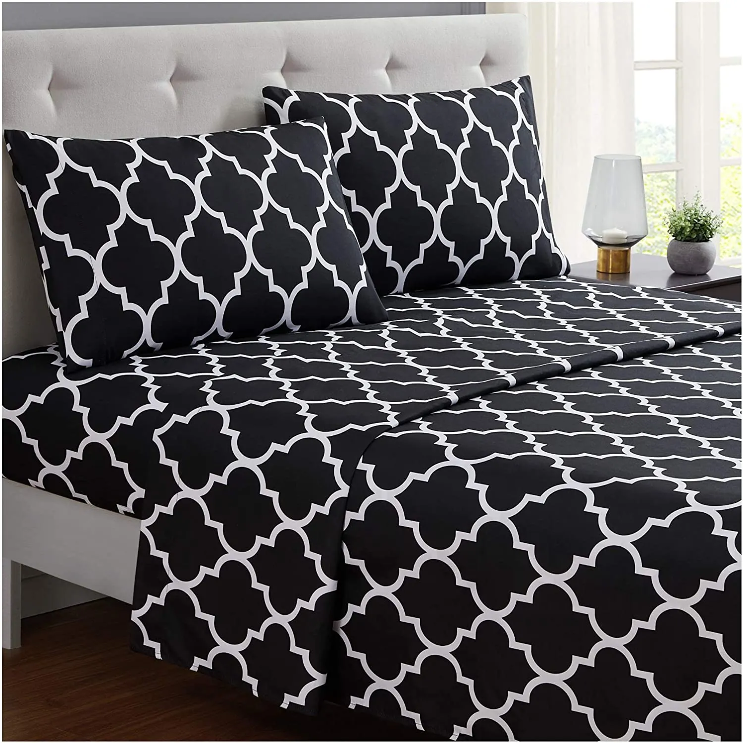 Brushed Microfiber Hypoallergenic Bedsheet Set