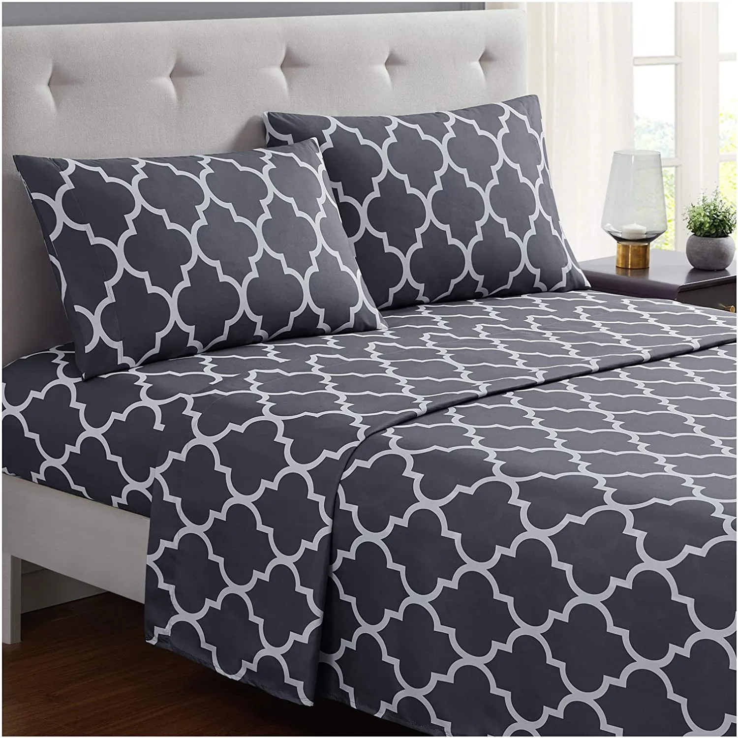 Brushed Microfiber Hypoallergenic Bedsheet Set