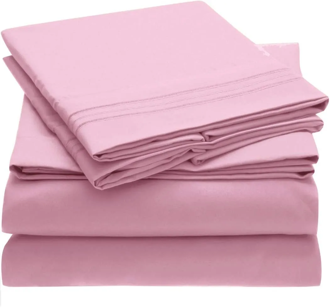 Brushed Microfiber Hypoallergenic Bedsheet Set