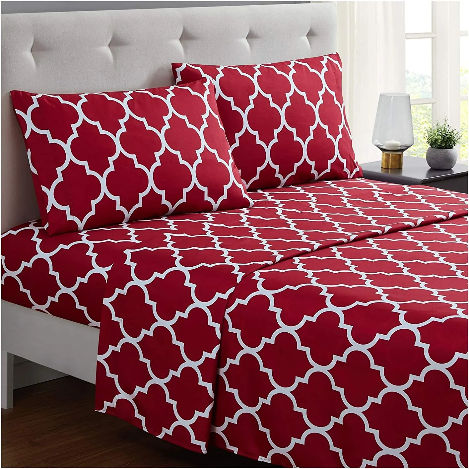 Brushed Microfiber Hypoallergenic Bedsheet Set