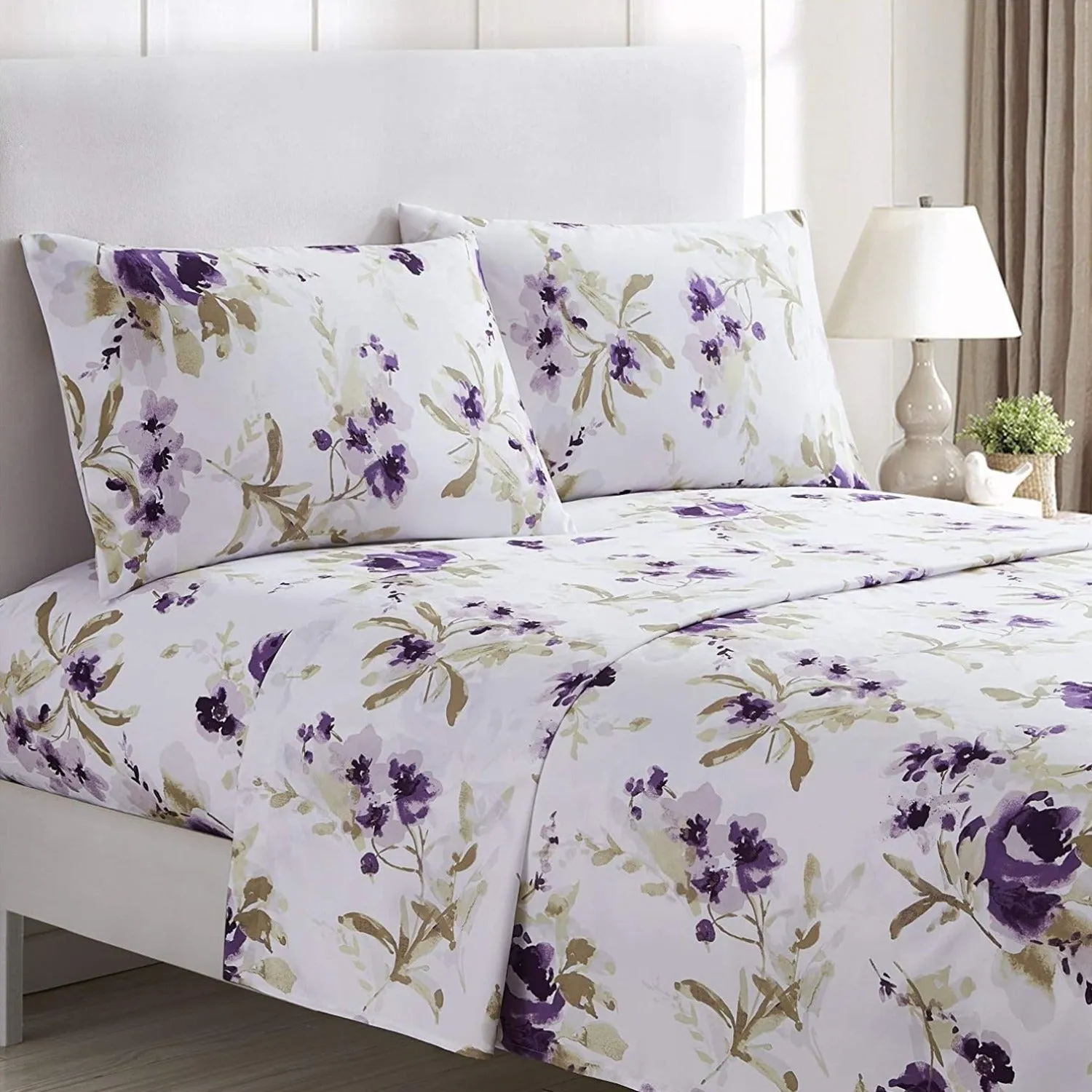 Brushed Microfiber Hypoallergenic Bedsheet Set