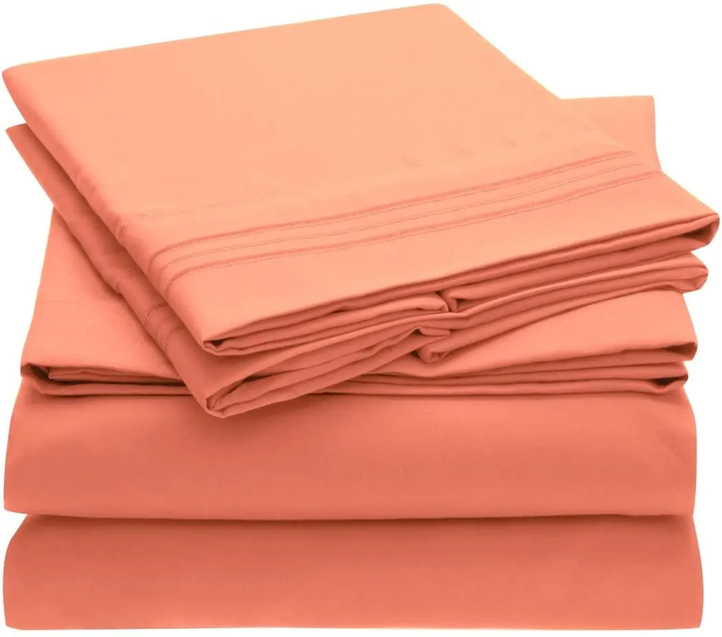 Brushed Microfiber Hypoallergenic Bedsheet Set