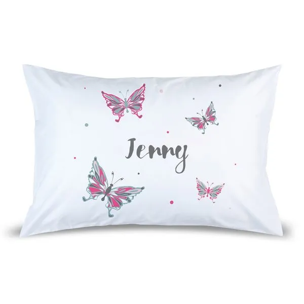 Butterflies Pillow Case