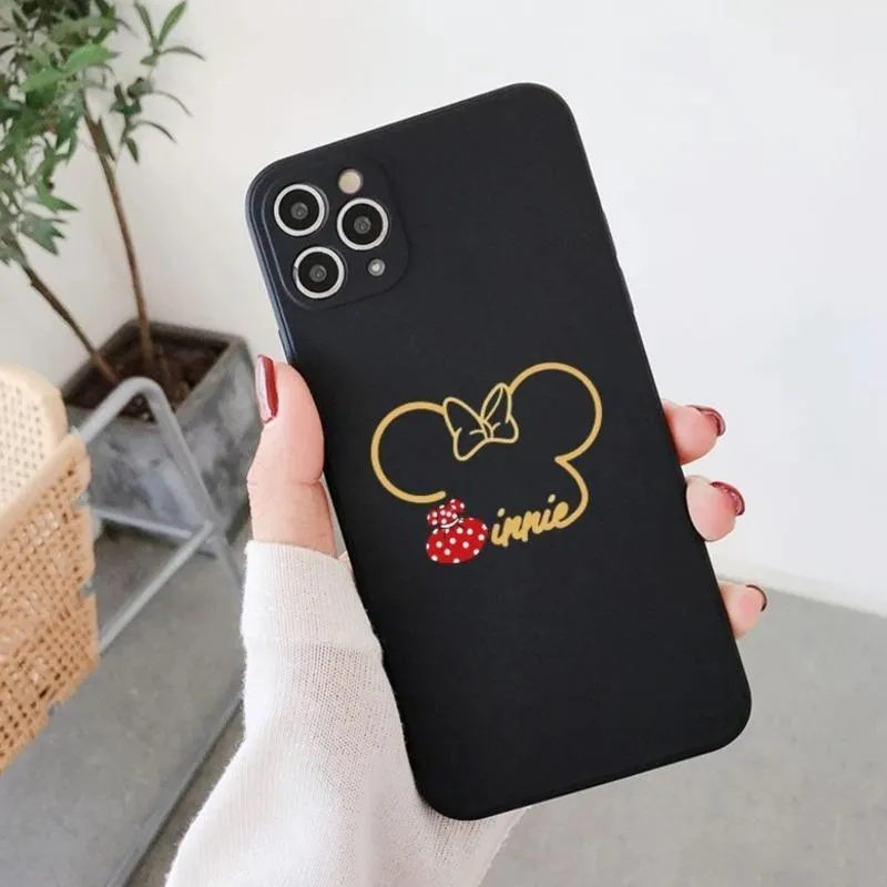 Cartoon Printed Matte Case