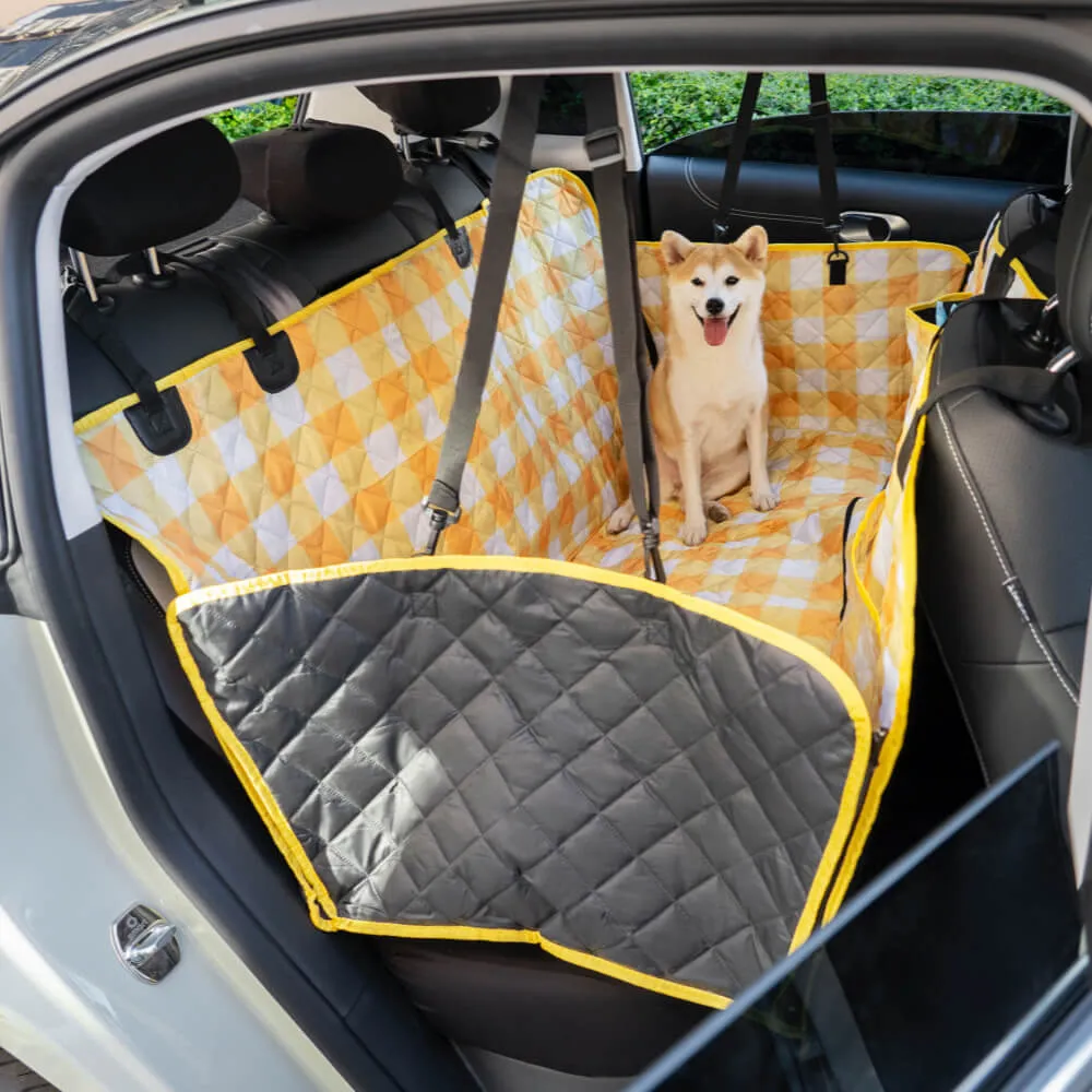 Cationic Fabric Oxford Fabric Waterproof Scratch Resistant Dog Car Seat Covers