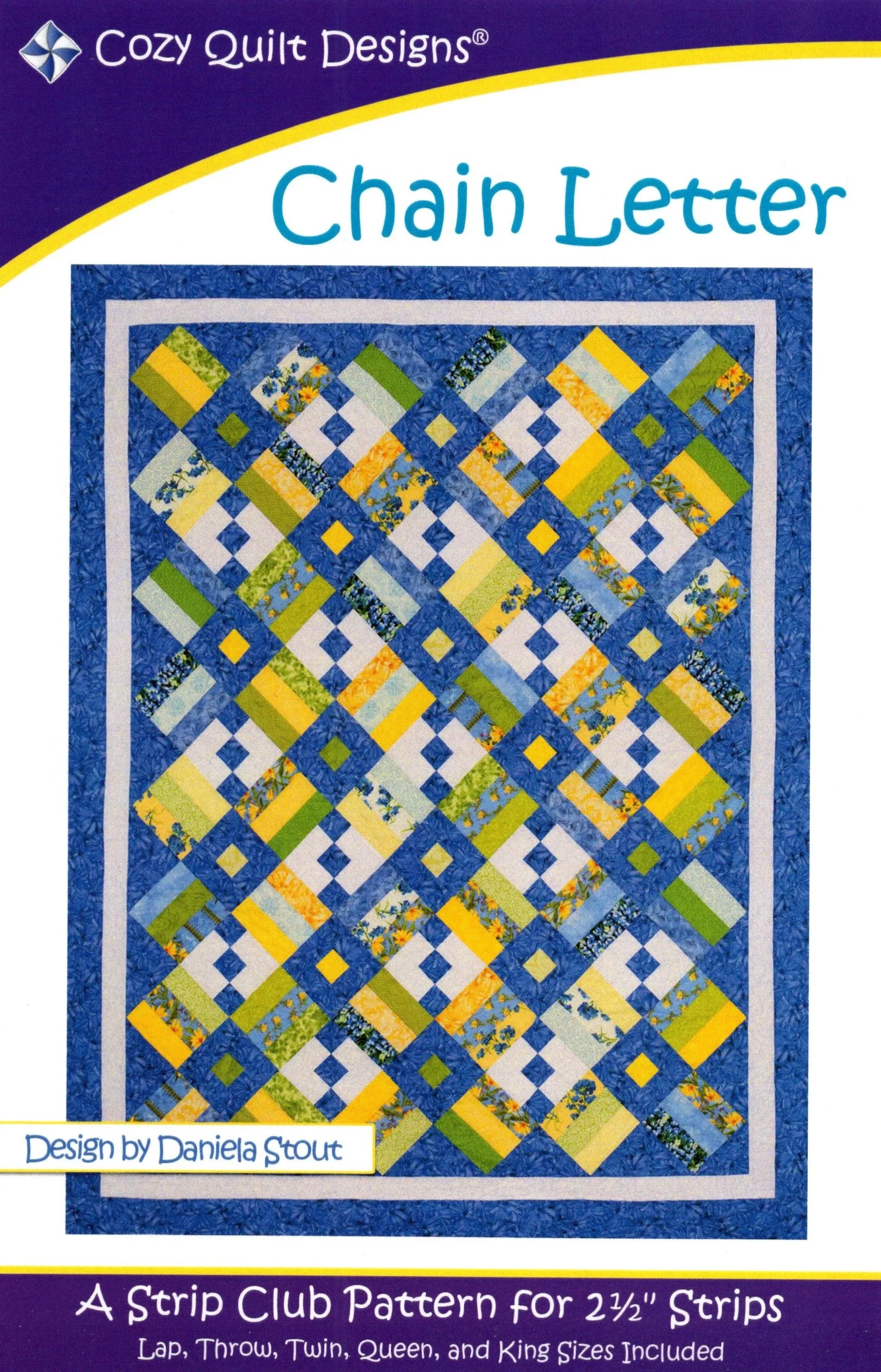 CHAIN LETTER - Cozy Quilt Designs Pattern