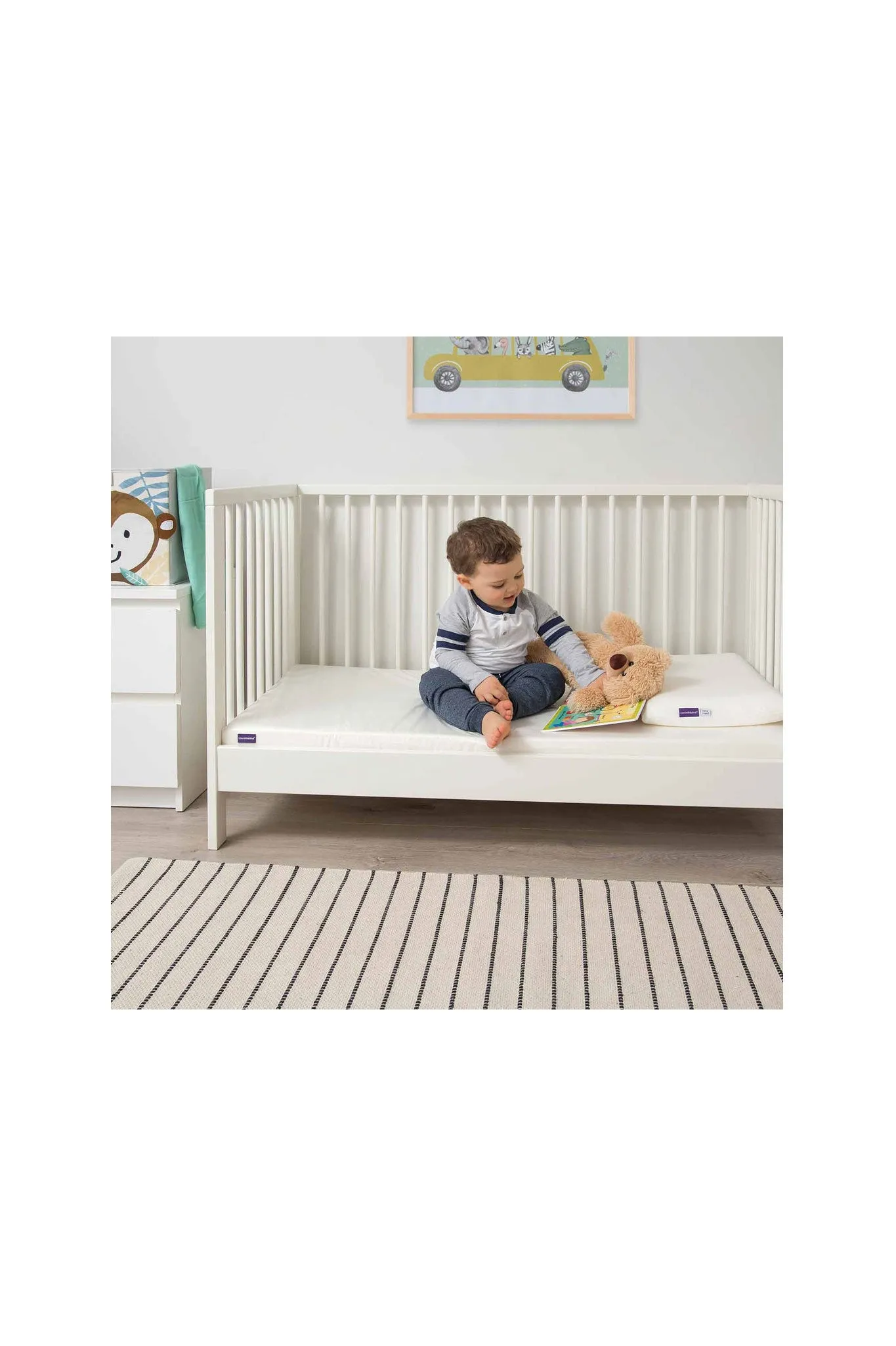 Clevamama Anti-Allergy Mattress Cot Bed 140*70