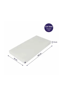 Clevamama Anti-Allergy Mattress Cot Bed 140*70