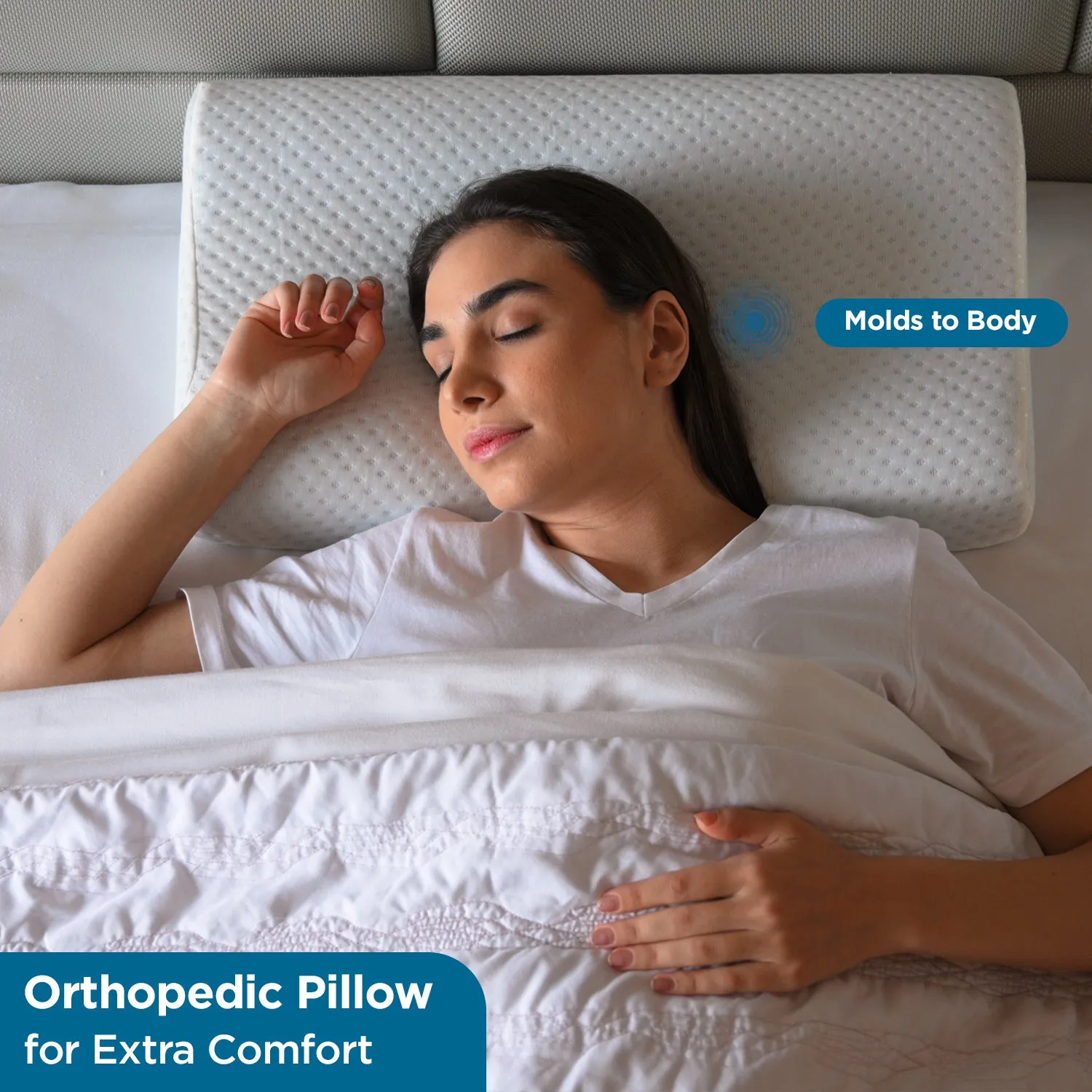 Contour Ventilated Memory Foam Pillow