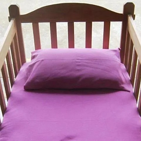 Cot Knitted Fitted  Sheet - 9 colour options