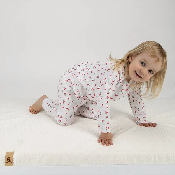 CuddleCo Harmony Hypo-Allergenic Bamboo Sprung Cot Mattress 120 x 60cm