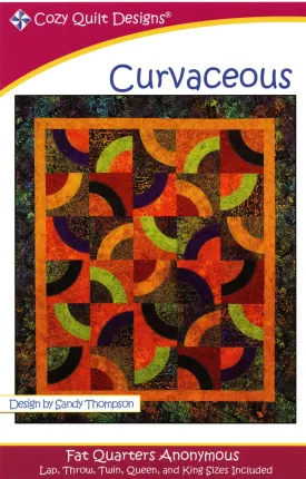 CURVACEOUS - Cozy Quilt Designs Pattern DIGITAL DOWNLOAD