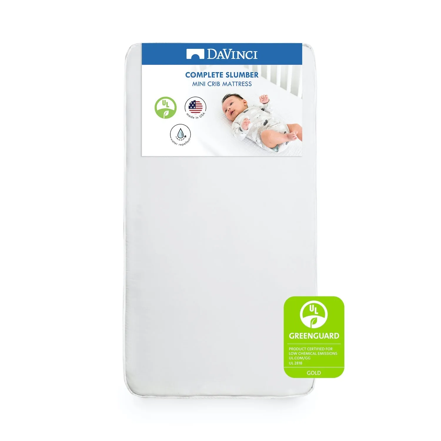 daVinci Complete Slumber Mini Crib Mattress with Firm support