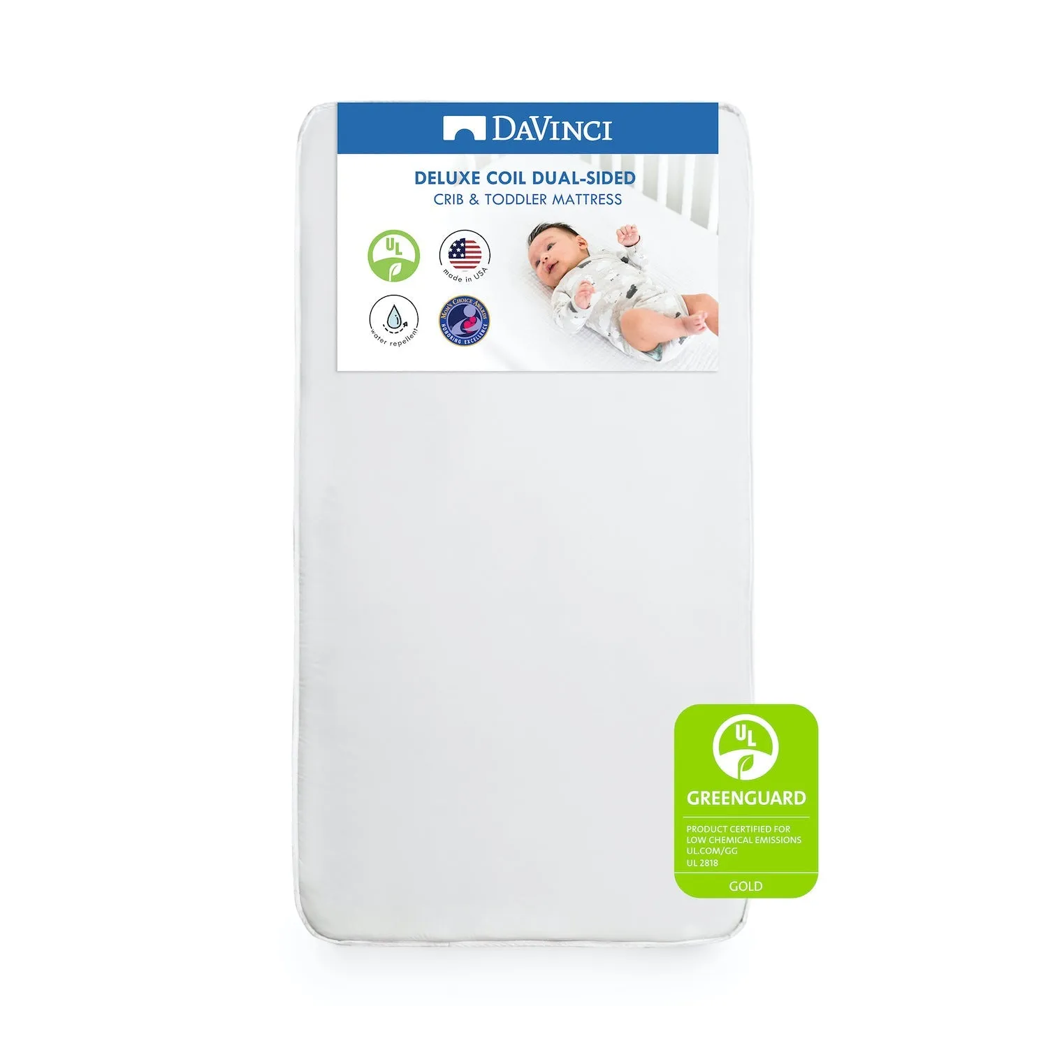 daVinci Deluxe Coil Dual-sided Crib & Toddler Mattress