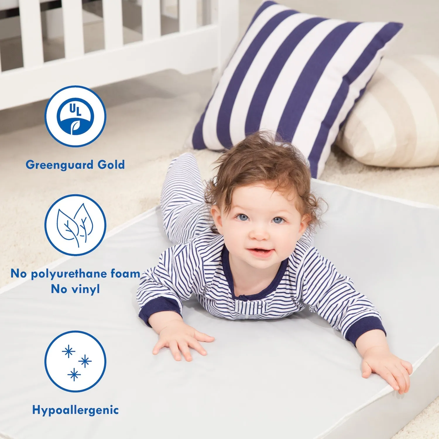 daVinci Deluxe Coil Mini Crib Mattress