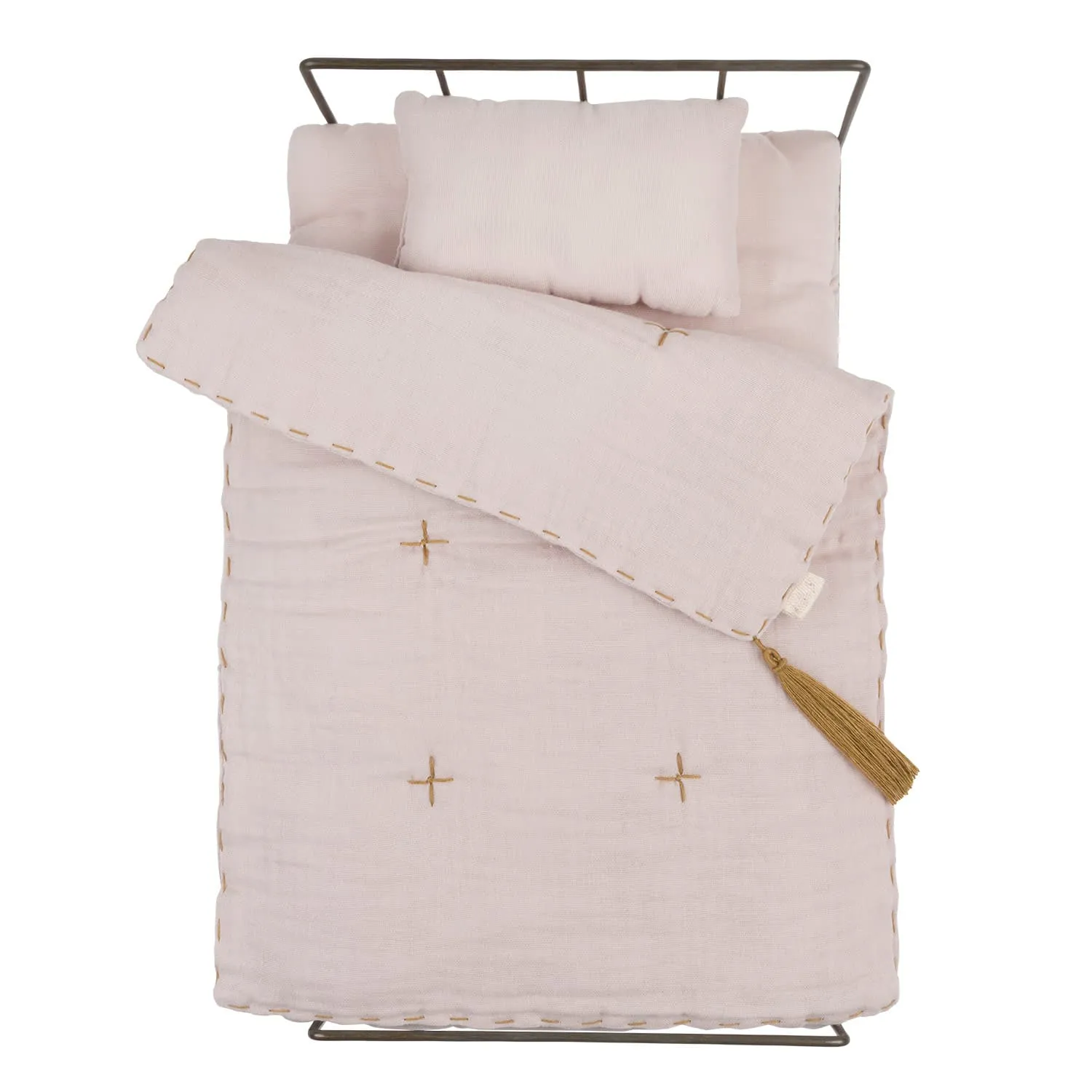 Doll Metal Bed Set - S018 Powder