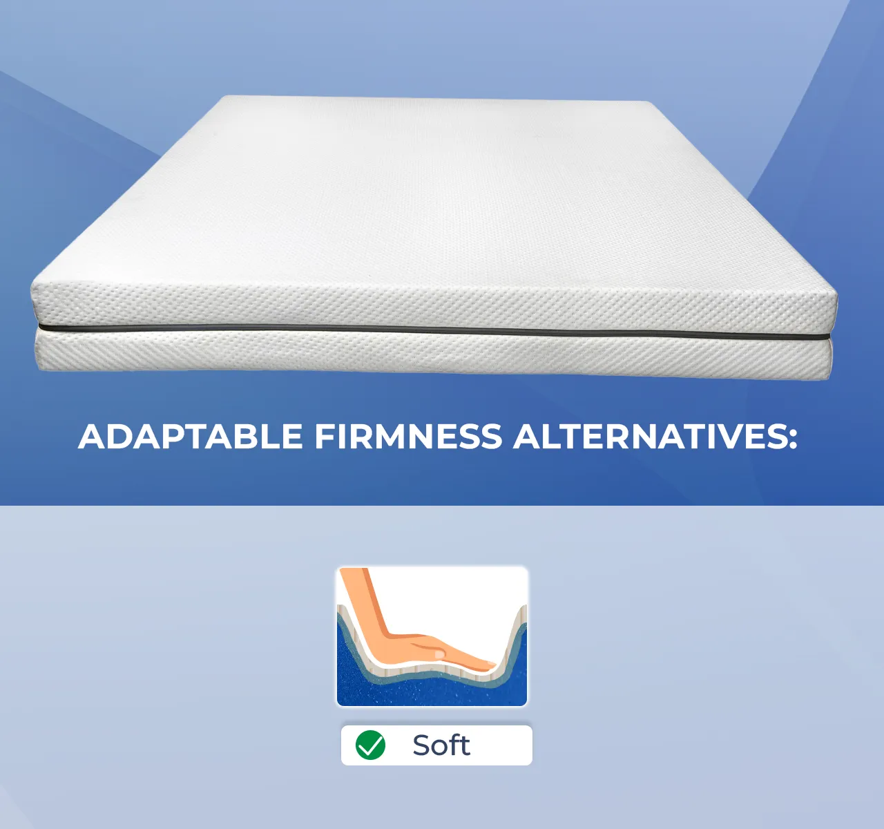 Dormio  Latex with Memory Foam Mattress (6 inch)