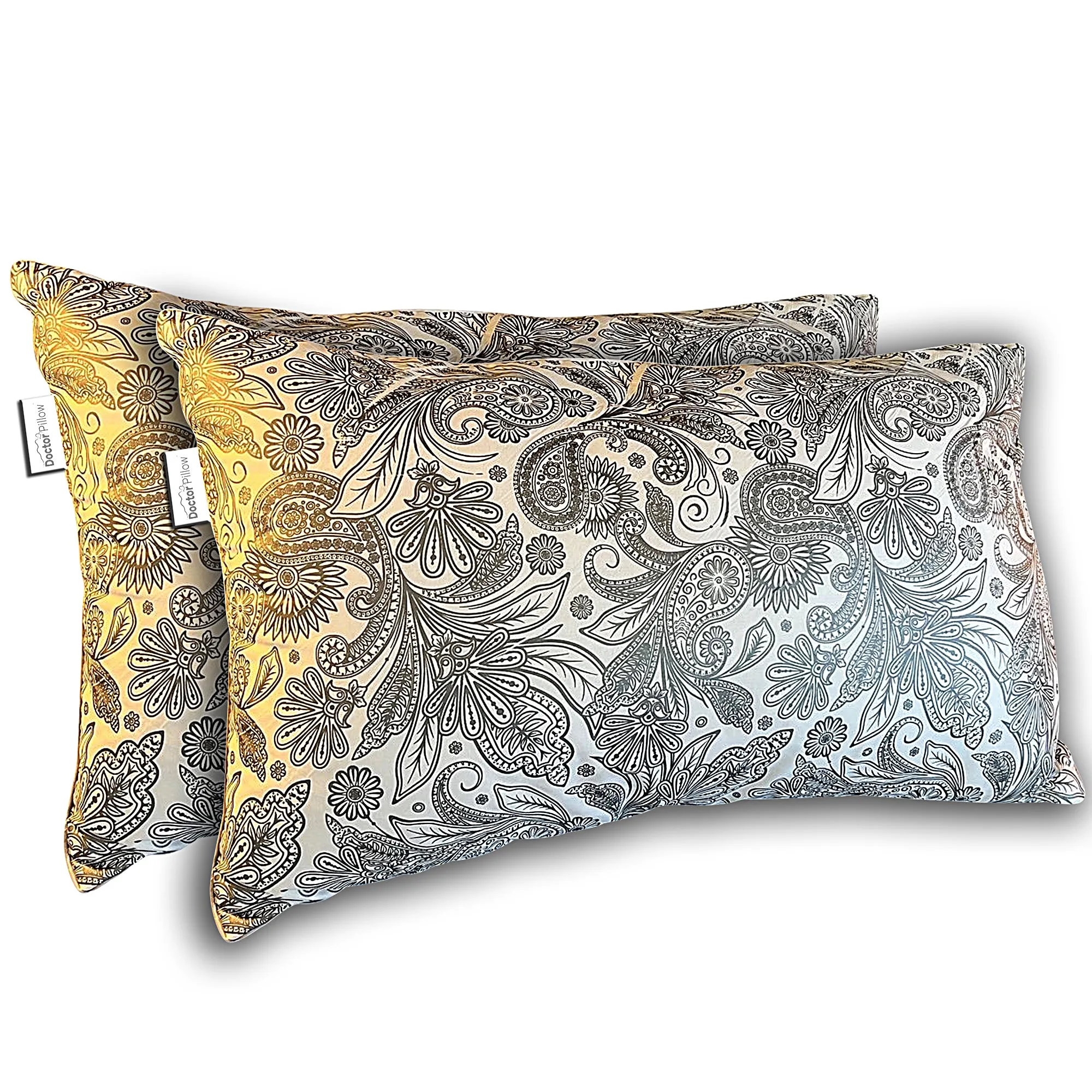 Dr Pillow Paisley Pedic 2 PACK Pillow