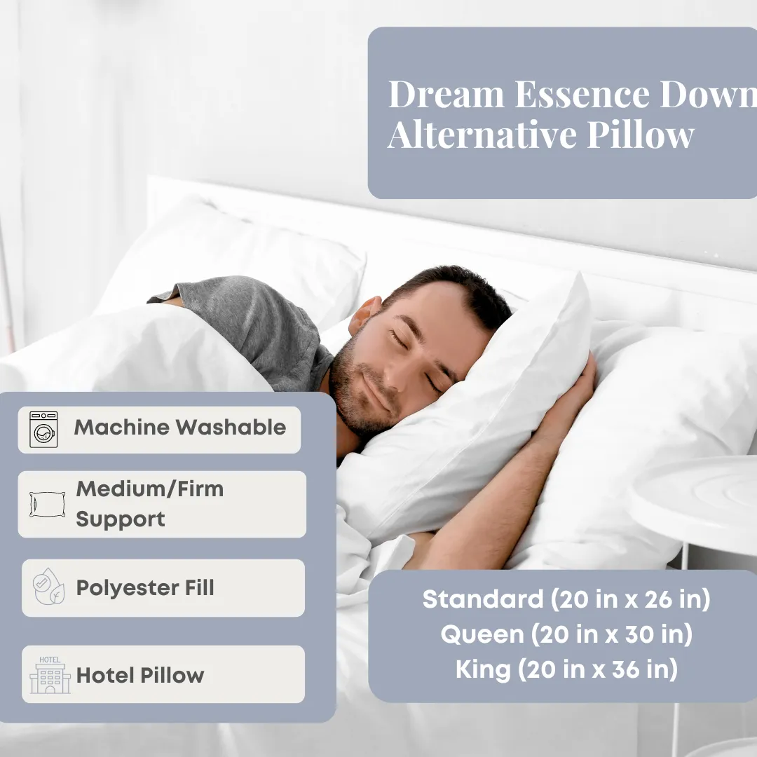 Dream Essence Down Alternative Pillow