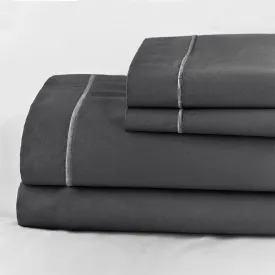 Egyptian Cotton Sheet Sets Charcoal