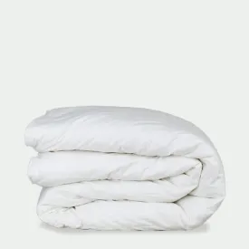 essential white goose down comforter, all-seasons weight