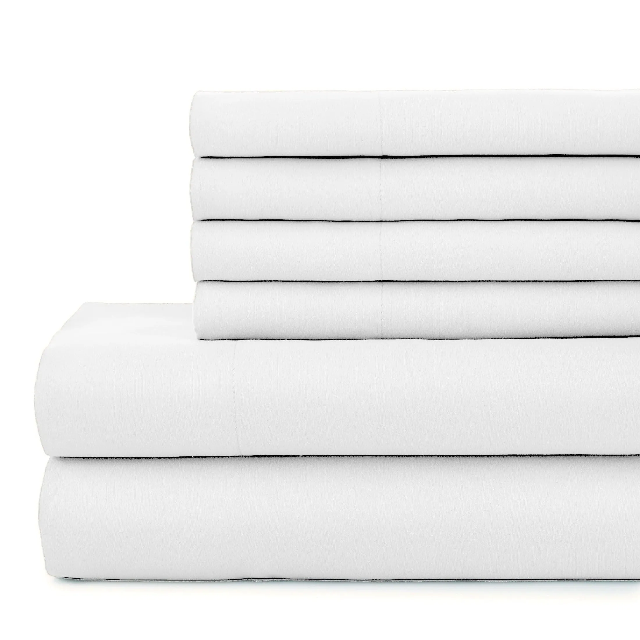 Everyday Essentials 6-Piece Sheet Set in Neutrals