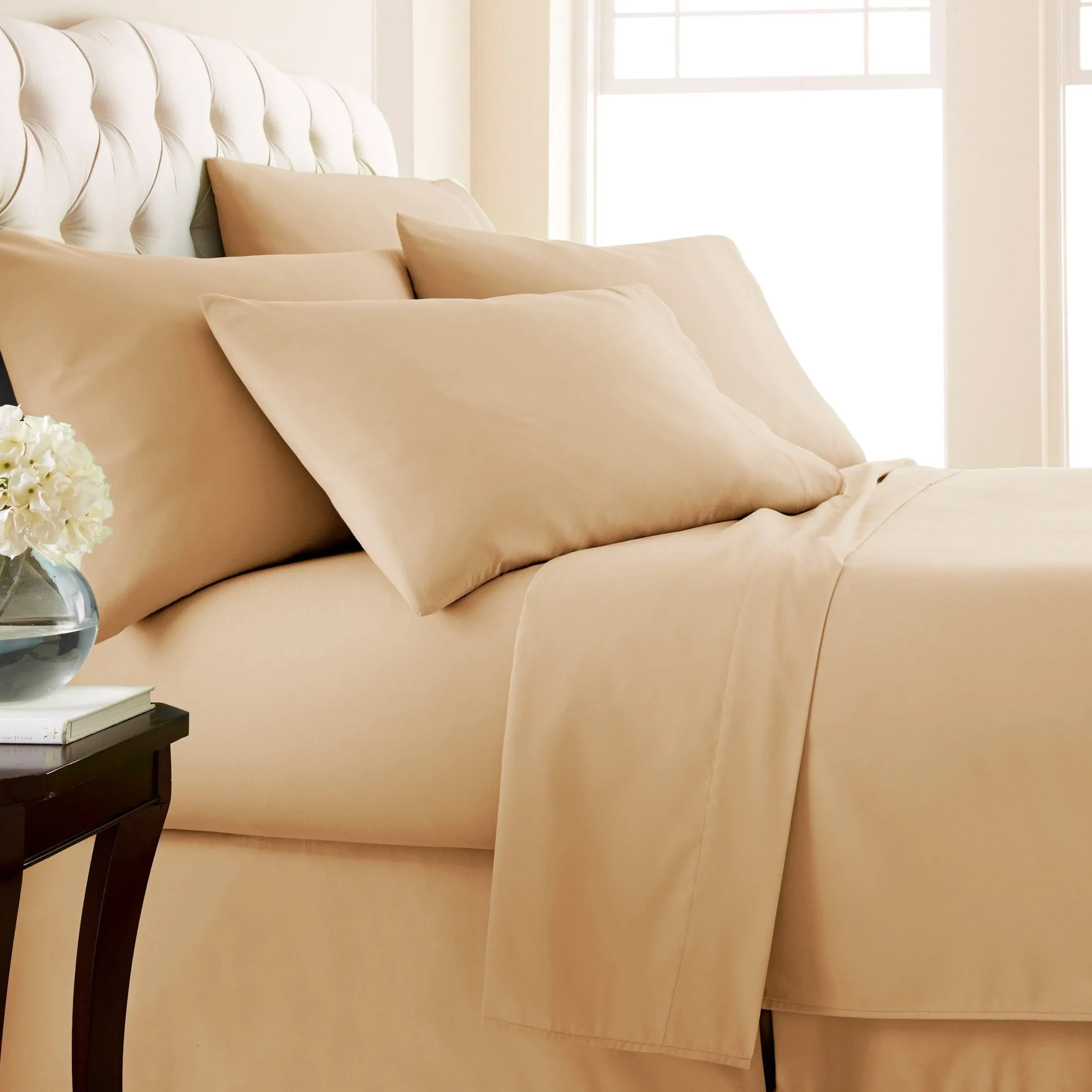 Everyday Essentials 6-Piece Sheet Set in Neutrals