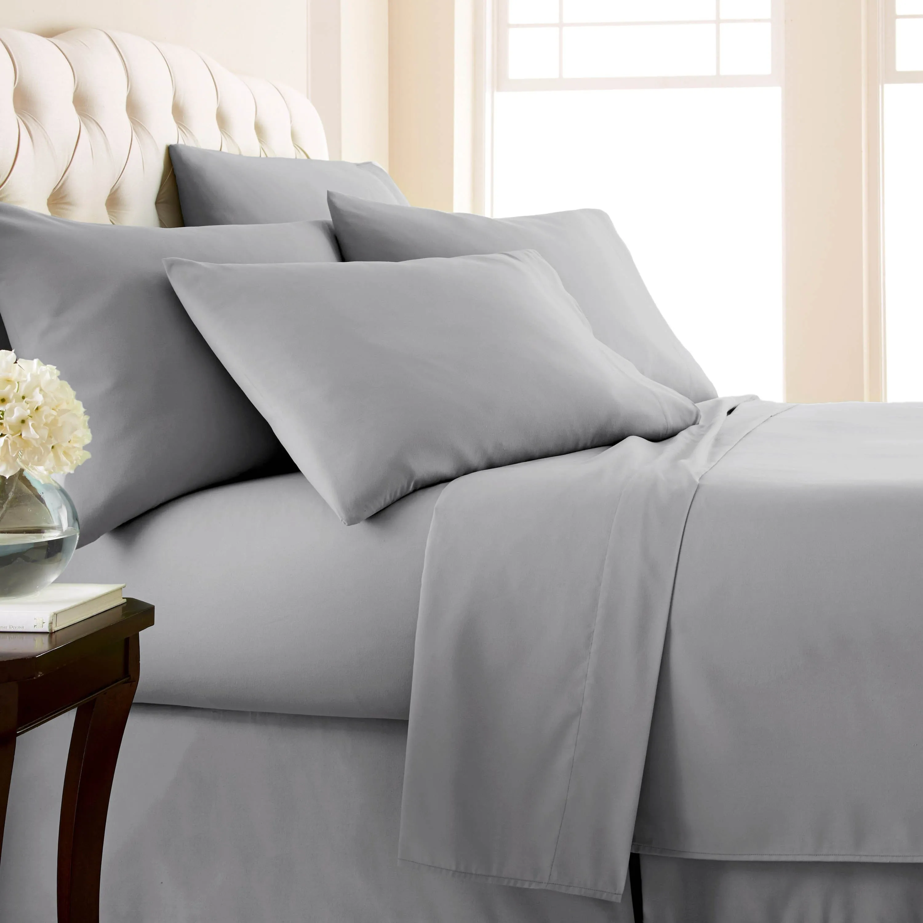 Everyday Essentials 6-Piece Sheet Set in Neutrals