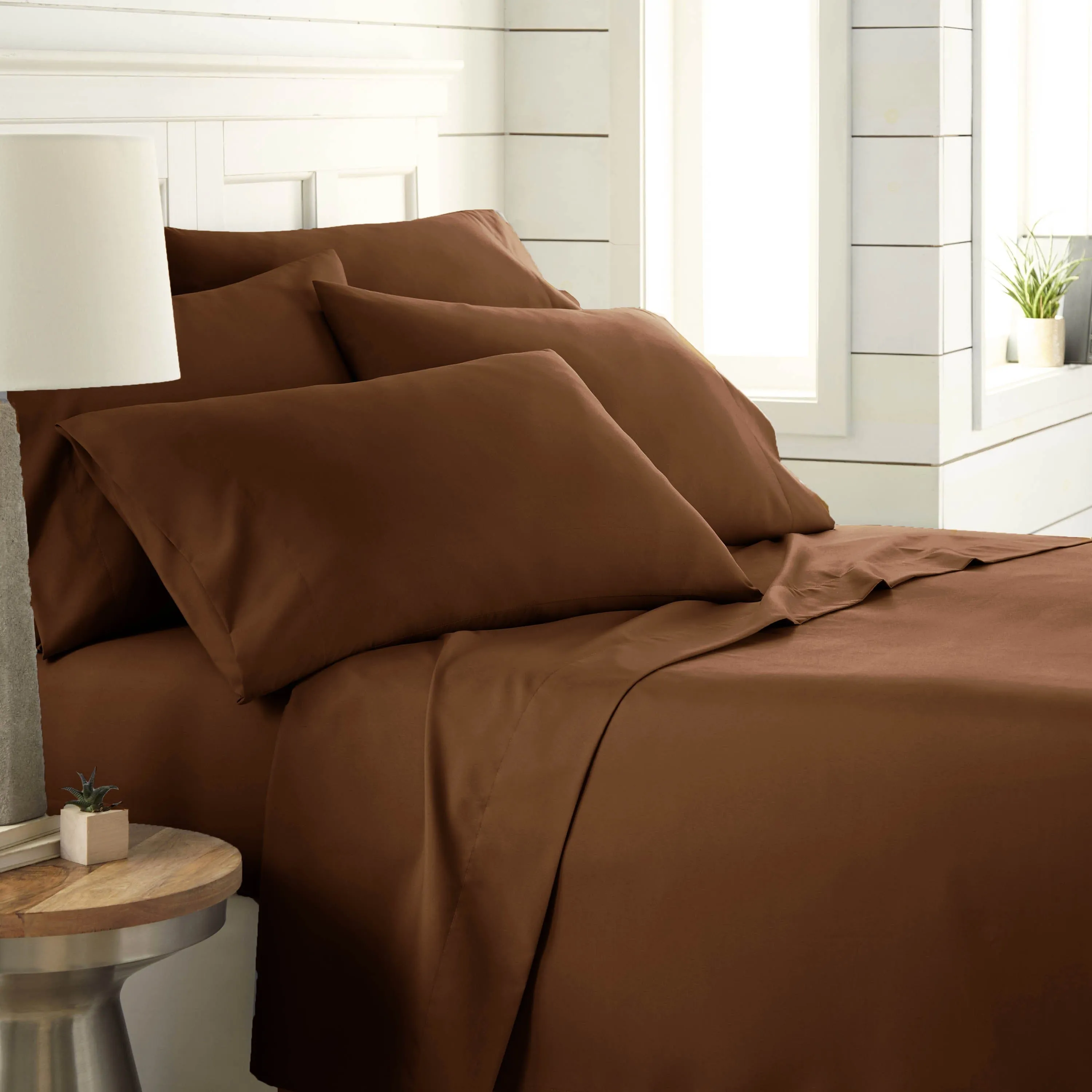 Everyday Essentials 6-Piece Sheet Set in Neutrals